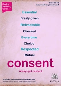 Consent poster