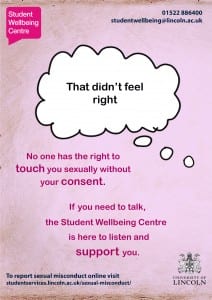 Sexual assault poster